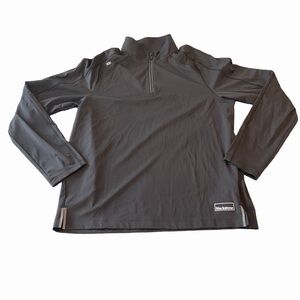 RHONE Charcoal Leggings with Subtle White Logo